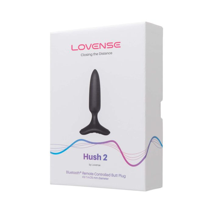 Lovense Hush 2 Bluetooth Butt Plug | XS