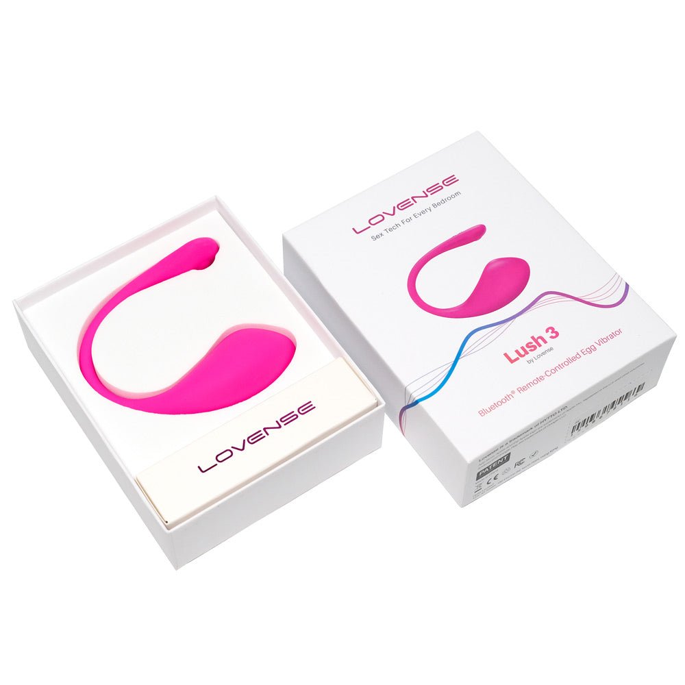 Lovense Lush 3 App Controlled Rechargeable Wearable Vibrator