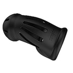 MAN CAGE Model 27 - Ultra Soft Silicone Chastity Cage | Black