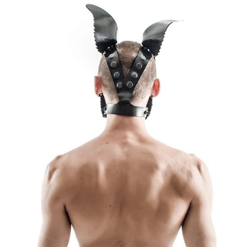 Mister B FETCH Rubber Dog Hood | Black