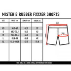 Mister B Rubber Fucker Shorts | Black/Red