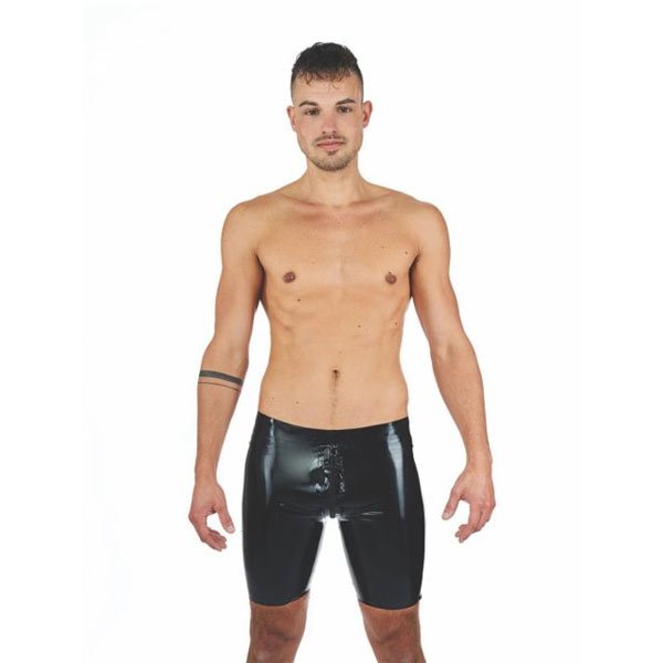 Mister B Rubber Fucker Shorts | Black/White