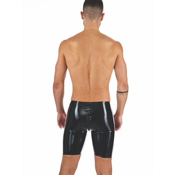 Mister B Rubber Fucker Shorts | Black/White