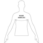 Mister B Rubber Muscle Shirt | Black/Blue