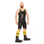 Mister B Rubber Muscle Shirt | Black/Yellow
