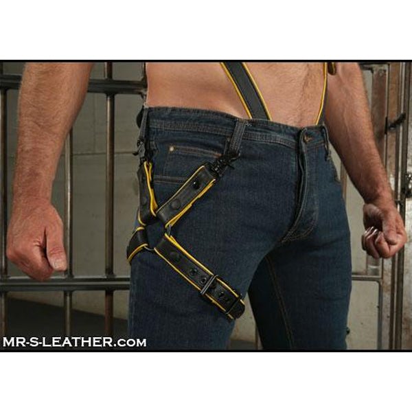 Mister S Leather Leather Leg Harness 2.0