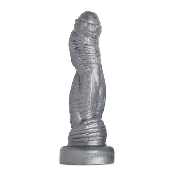 Mr Hankeys' HORNY RHINO Dildo: Medium | Gun Metal