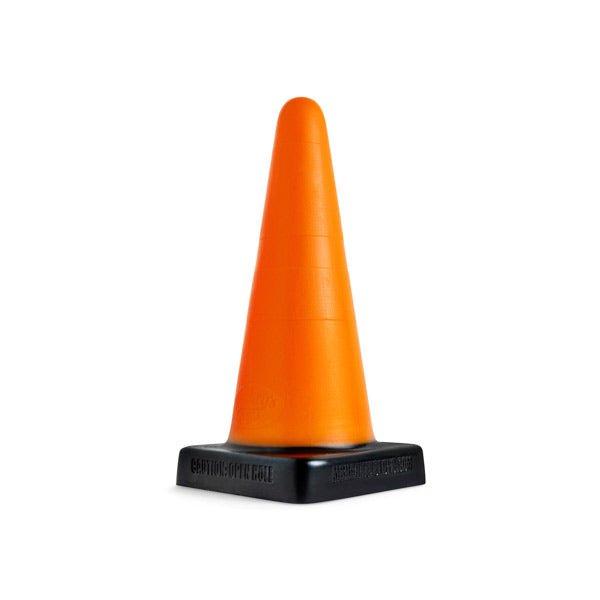 Mr Hankey's TRAFFIC CONE: Anal Trainer Large | 10.25 Inches SOLID ORANGE