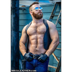 Mr S Leather BERLIN Bar Vest | Black