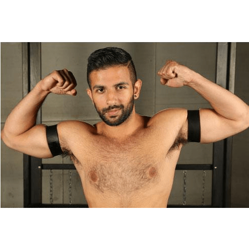 Mr S Leather Buckle Armband | Size Options
