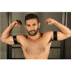 Mr S Leather Buckle Armband | Size Options