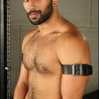 Mr S Leather Buckle Armband | Size Options