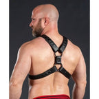 Mr. S Leather English Top Harness | All Black