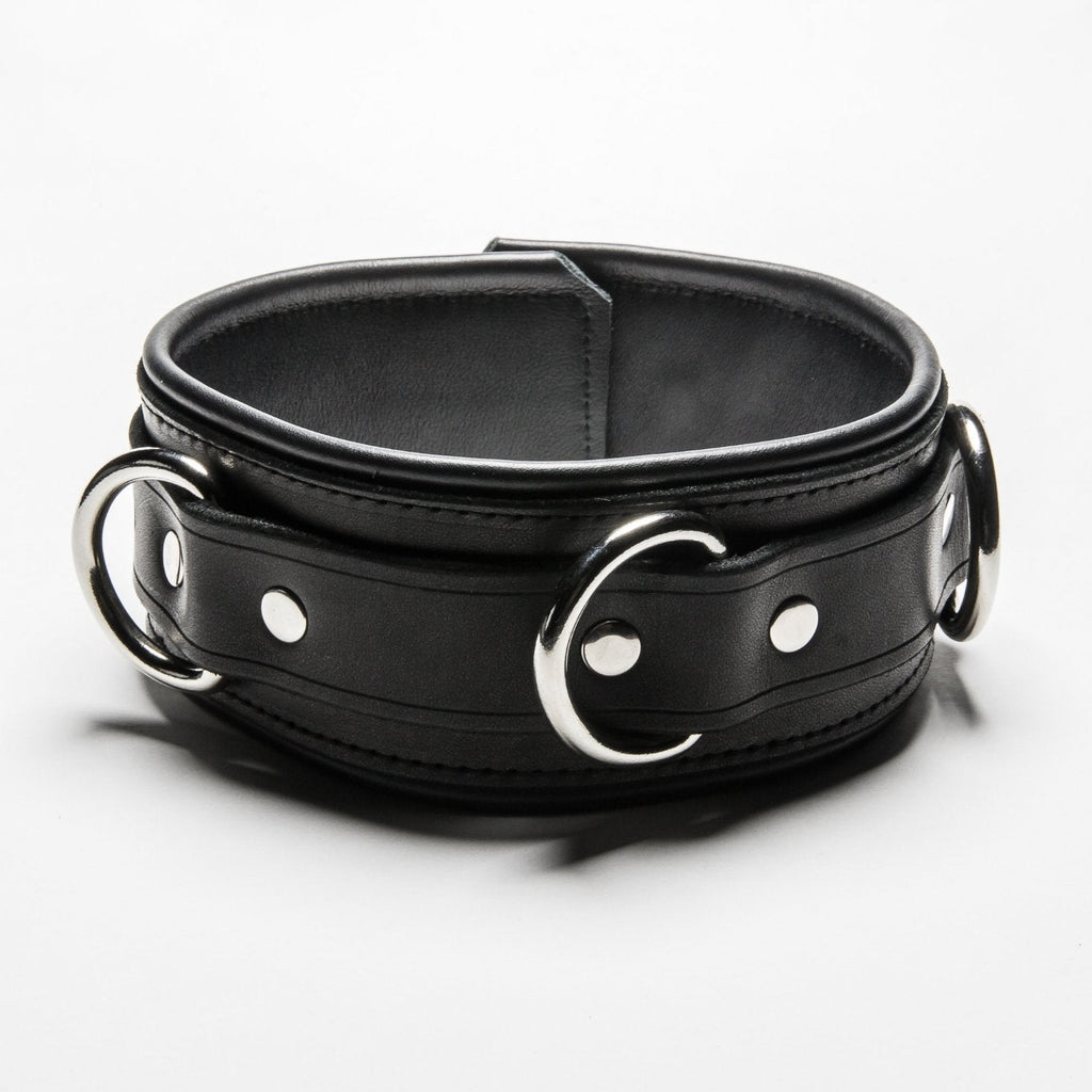 Mr S Leather LOCKING Collar by Fetters USA