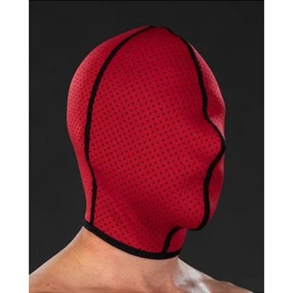 Mr. S Leather Neo Air Mesh Anonymous Hood - Red