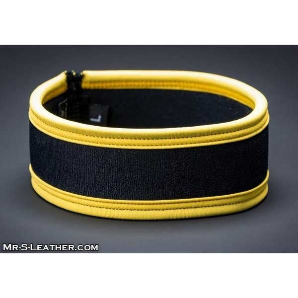 Mr S Leather NEO CARBON Armband - Black/Yellow