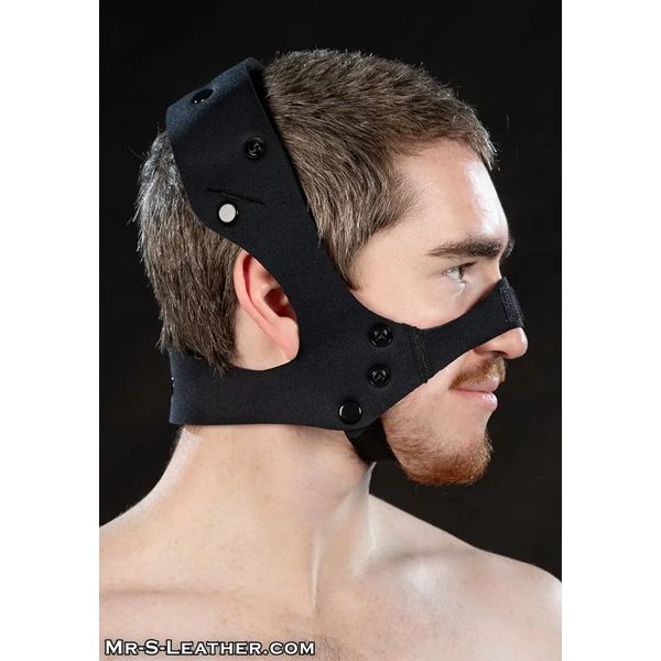 Mr. S Leather  Neoprene K9 Muzzle Kit - White