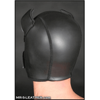 Mr S Leather NEOPRENE Puppy Hood | Black & Red