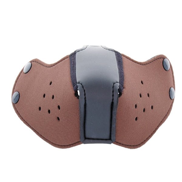 Mr S Leather NEOPRENE Puppy Hood: Replacement Muzzle | Brown