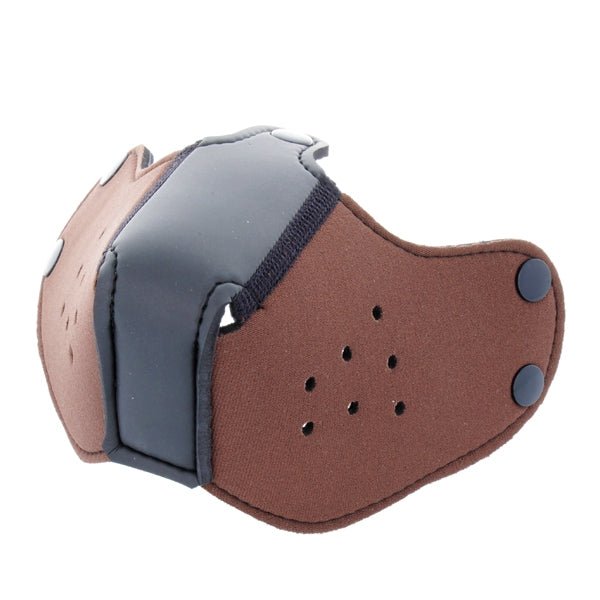 Mr S Leather NEOPRENE Puppy Hood: Replacement Muzzle | Brown
