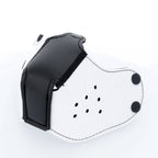 Mr S Leather NEOPRENE Puppy Hood: Replacement Muzzle | White