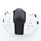 Mr S Leather NEOPRENE Puppy Hood: Replacement Muzzle | White
