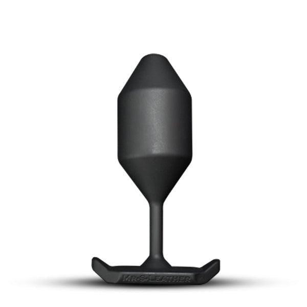 Mr S Leather WMCBP 'Worlds Most Comfortable Butt Plug' Weighted Silicone Plug | Large