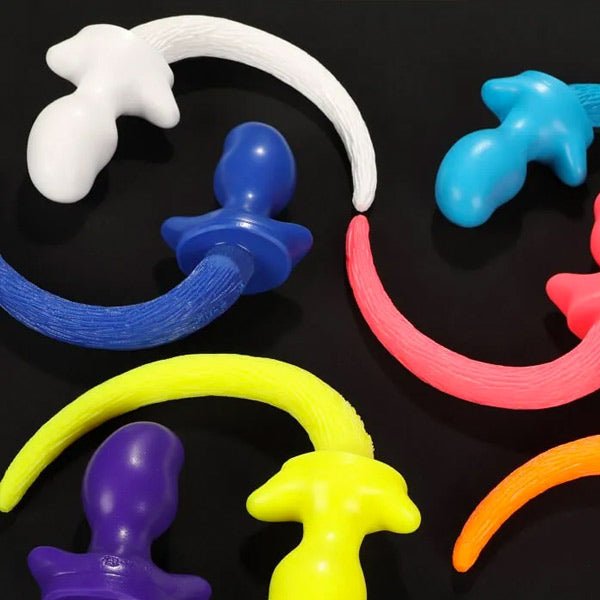 Mr. S Puppy Tail from Oxballs | BROWN