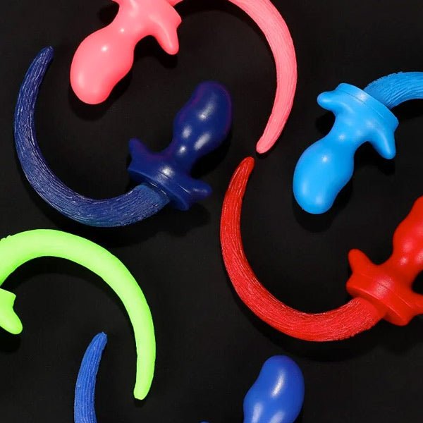 Mr. S Puppy Tail from Oxballs | BROWN