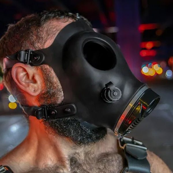 Mr.S Leather Blackout Gas Mask