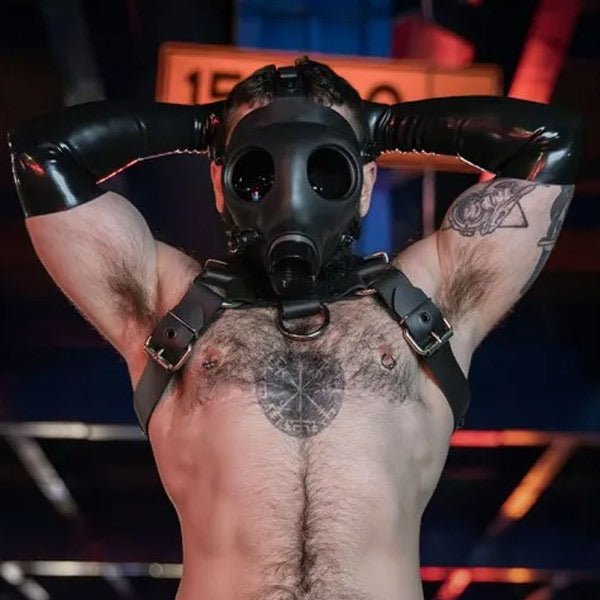 Mr.S Leather Blackout Gas Mask