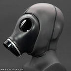 Mr.S Leather Blackout Gas Mask Hood