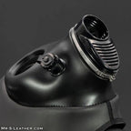 Mr.S Leather Blackout Gas Mask Hood