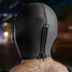Mr.S Leather Blackout Gas Mask Hood