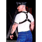 Mr.S Leather Drop Back Suspender Harness | Black