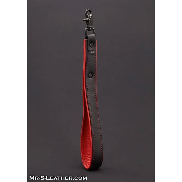 Mr.S Leather Hardline Leather Short Leash - 11 Colours