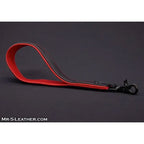Mr.S Leather Hardline Leather Short Leash - 11 Colours