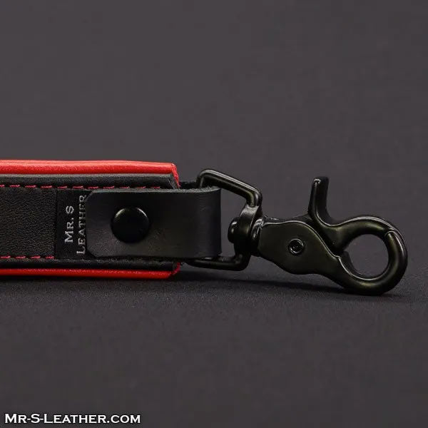 Mr.S Leather Hardline Leather Short Leash - 11 Colours