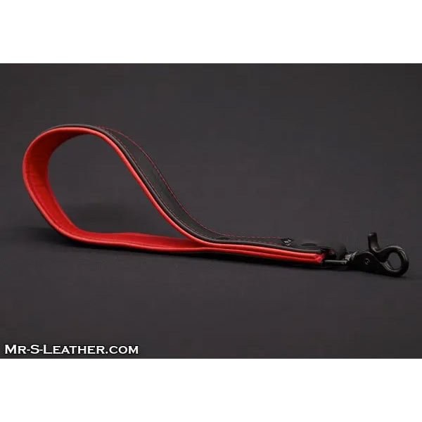 Mr.S Leather Hardline Leather Short Leash - 11 Colours