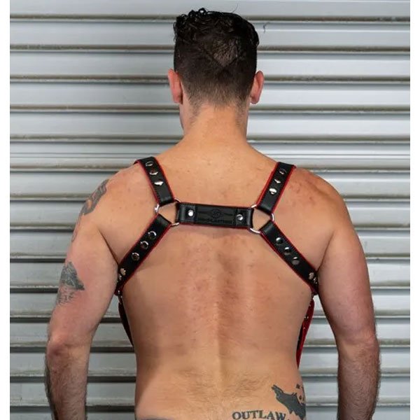 Mr.S Leather Hunter Harness 2024 | Red