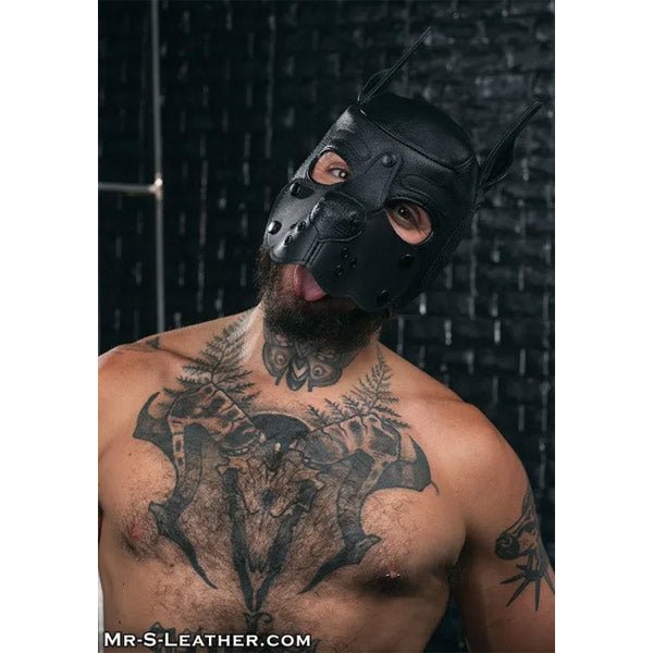 Mr.S Leather Leather Frisky Hood | Black