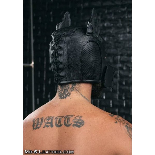 Mr.S Leather Leather Frisky Hood | Black