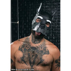 Mr.S Leather Leather Frisky Hood | Grey