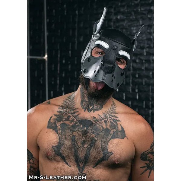 Mr.S Leather Leather Frisky Hood | Grey