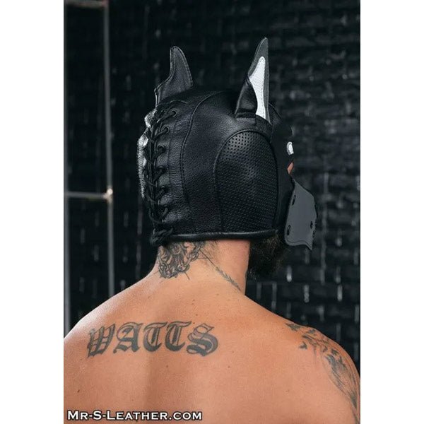 Mr.S Leather Leather Frisky Hood | Grey