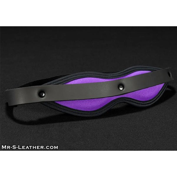Mr.S Leather Neo Padded Blindfold | Colour Options