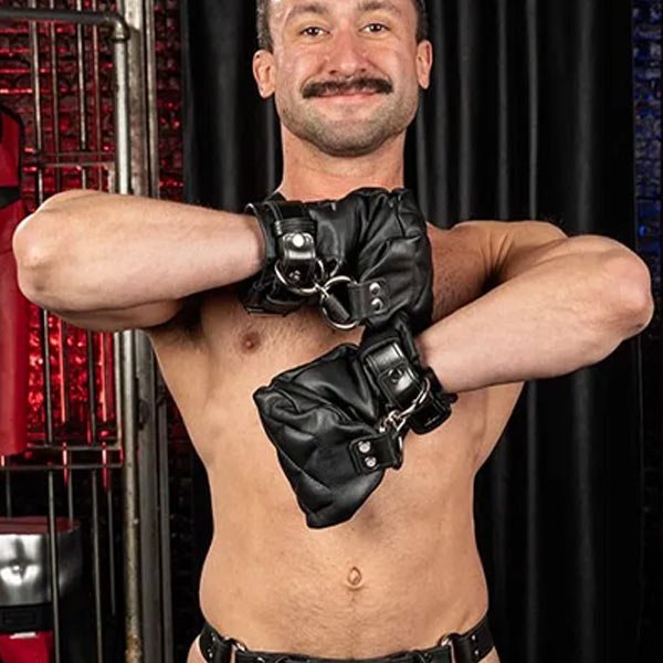 Mr.S Leather Ruff Bondage Mitt