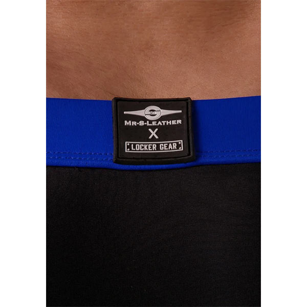 Mr.S Leather Soaker Swim Brief | Blue