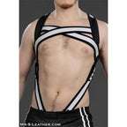 Mr.S Leather X - Factor Bold Color Cock Strap | White