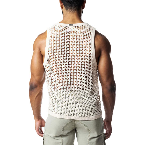 Nasty Pig Bare Knit Tank Top | Cream